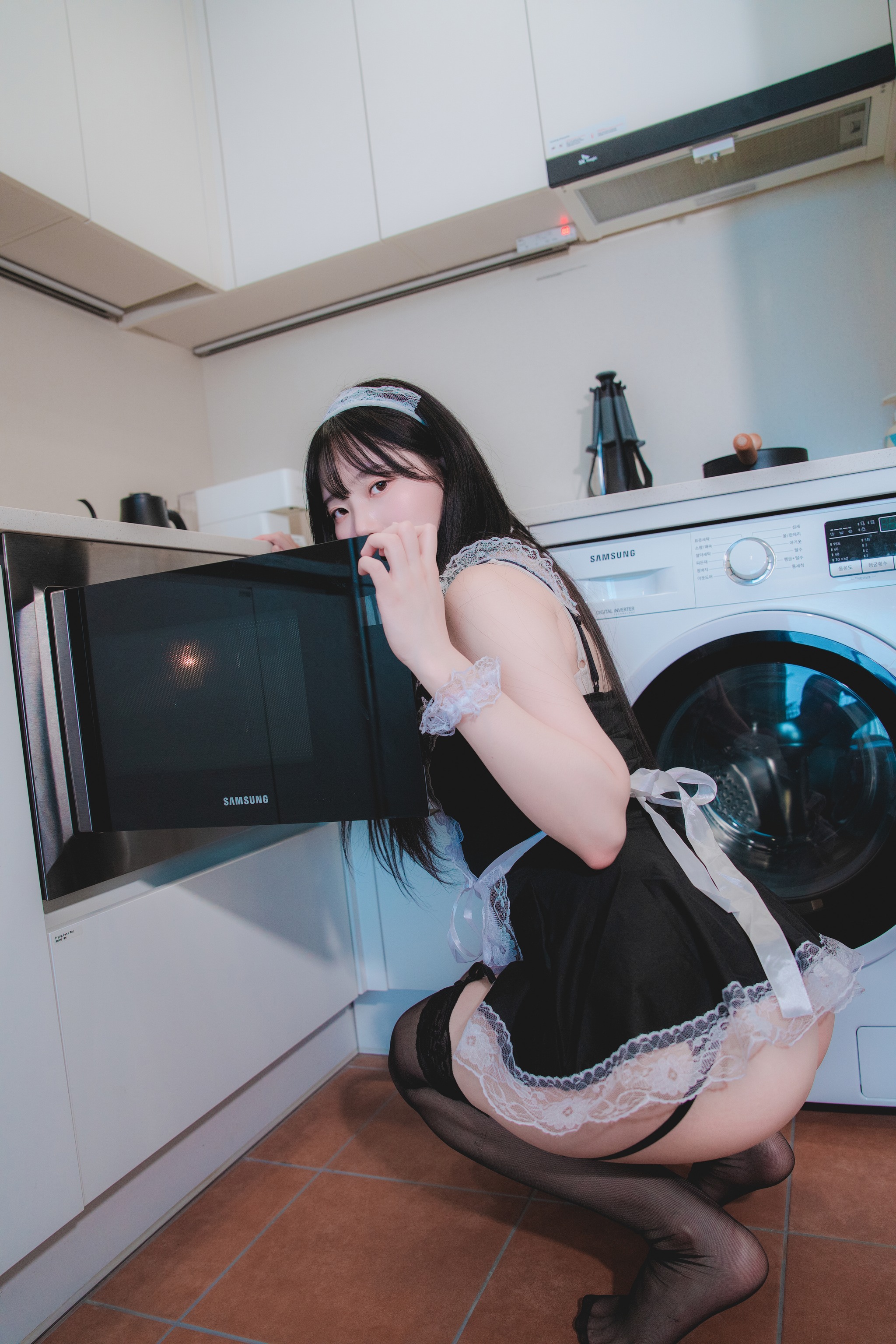 图片[1]-MyuA(뮤아) – NO.024 Maid  Lemon [50P]-XikXak
